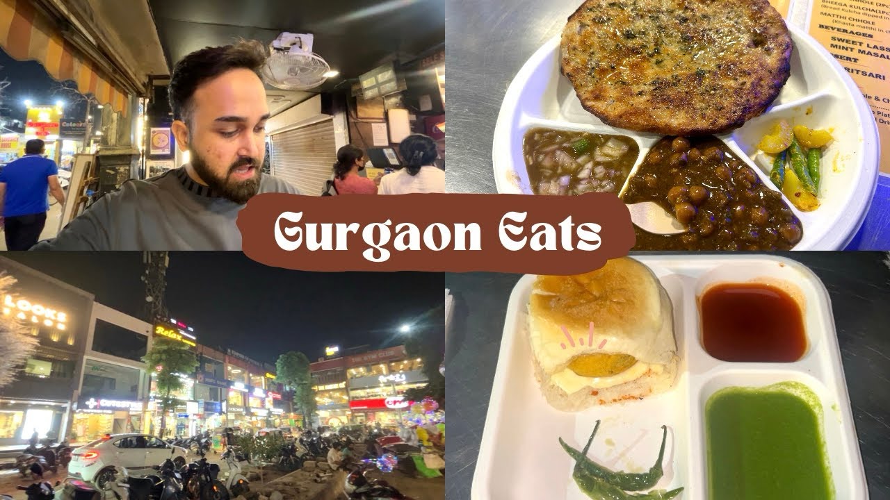 Sector 31 Market Food Vlog | Gurgaon Eats | sector 31 gurgaon market