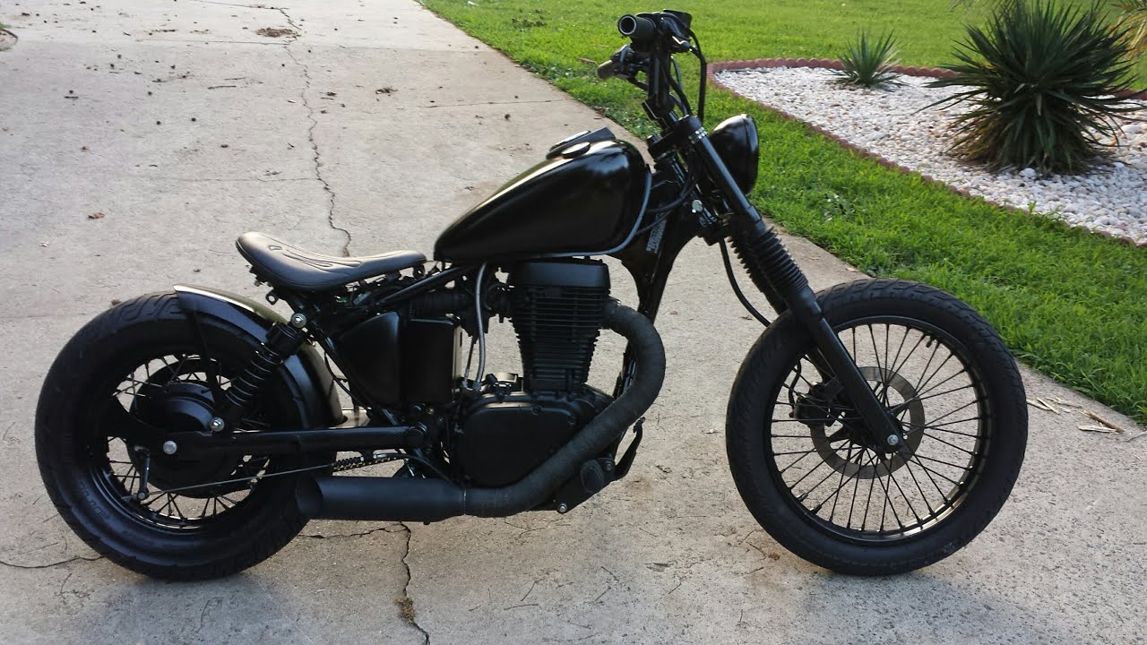 BOBBER BUILD Suzuki S40 Part 1