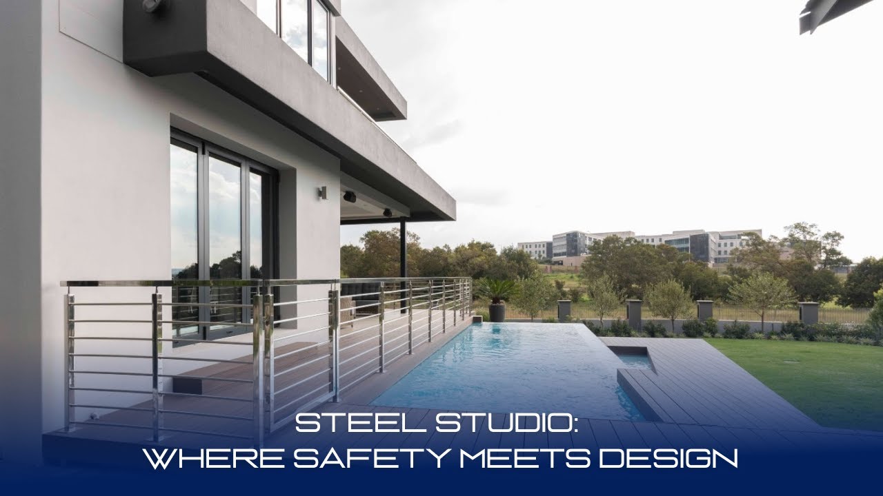 Steel Studio | Gdzie bezpieczeństwo spotyka się z designem &ndash; Balustrady, schody i obudowy basen&oacute;w