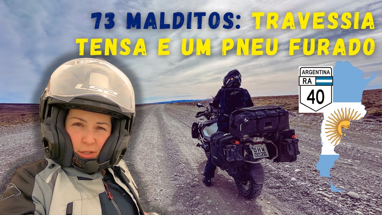 EP.05 - Encaramos os 73 MALDITOS de MOTO rumo à CARRETERA AUSTRAL