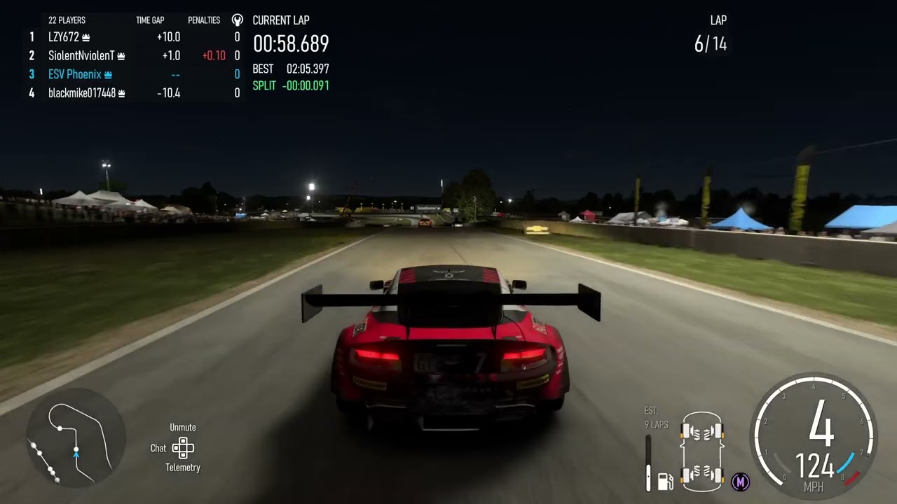 You can only do what you can when your rival has no traffic to deal with. (Forza Motorsport 2023)