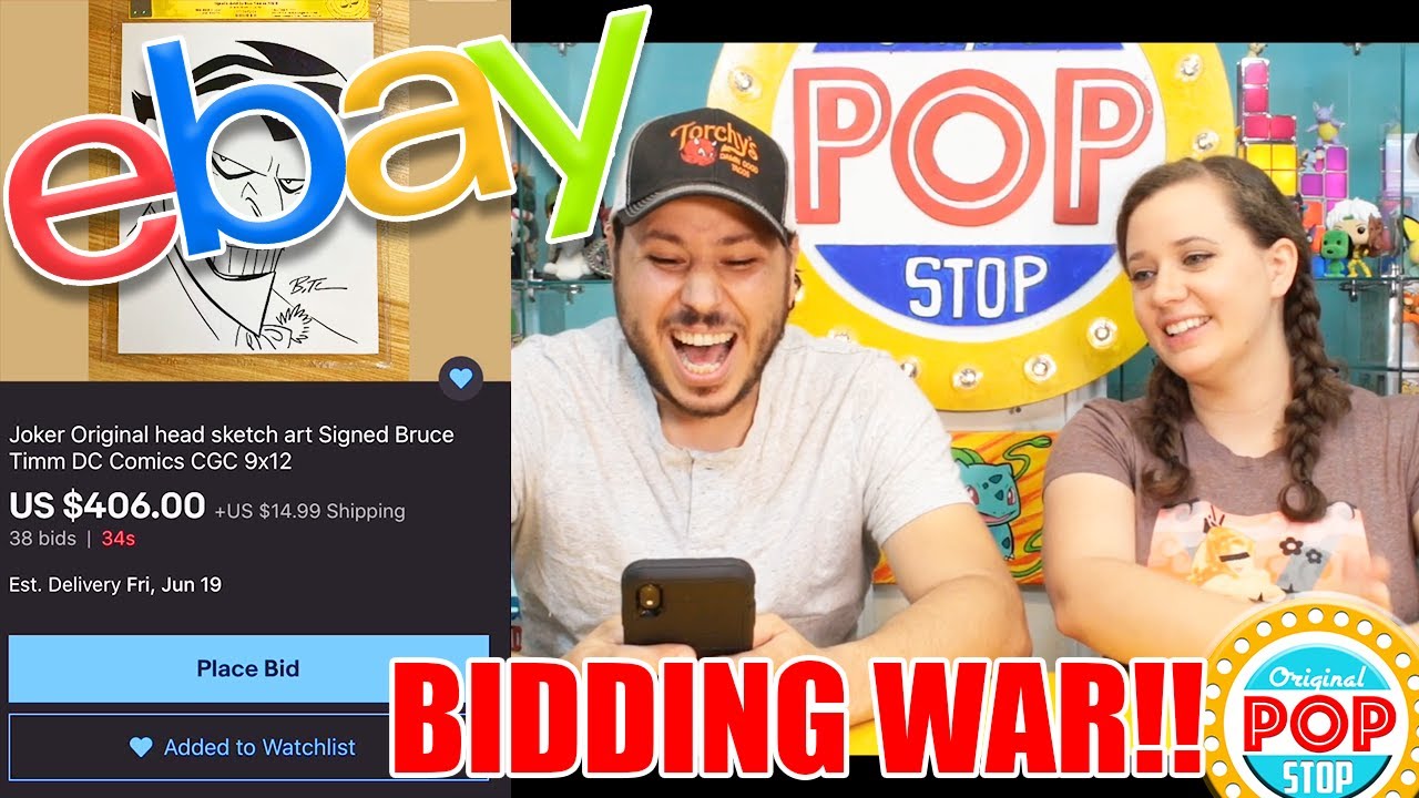 Ebay BIDDING WAR! We Spent $400 on THAT!? Batman BTAS
