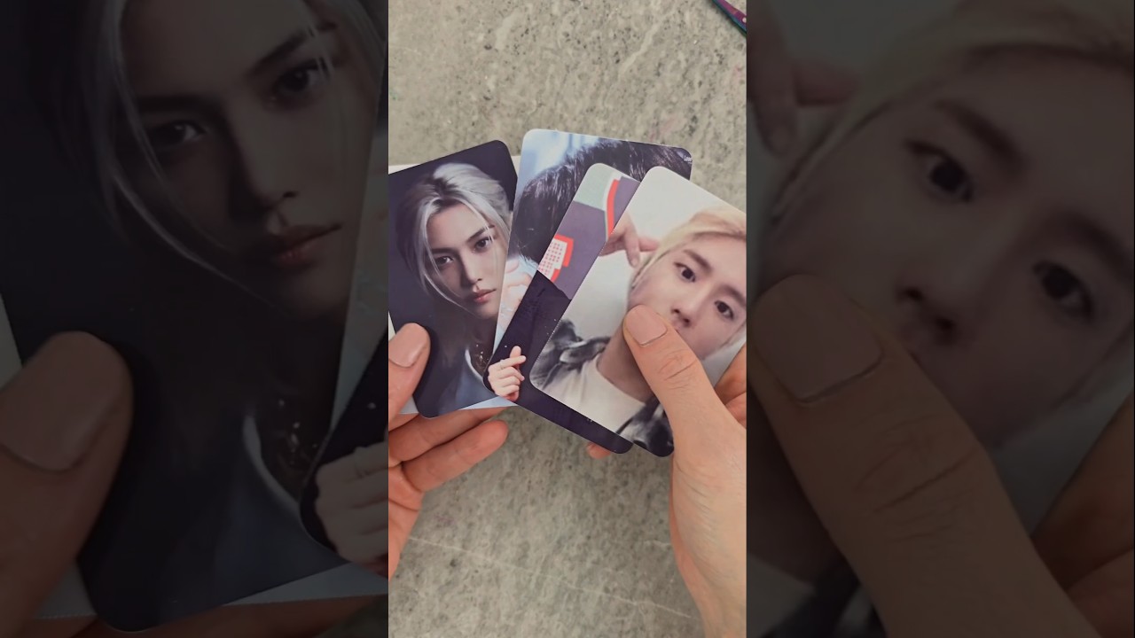 Diy kpop photocards and holder 