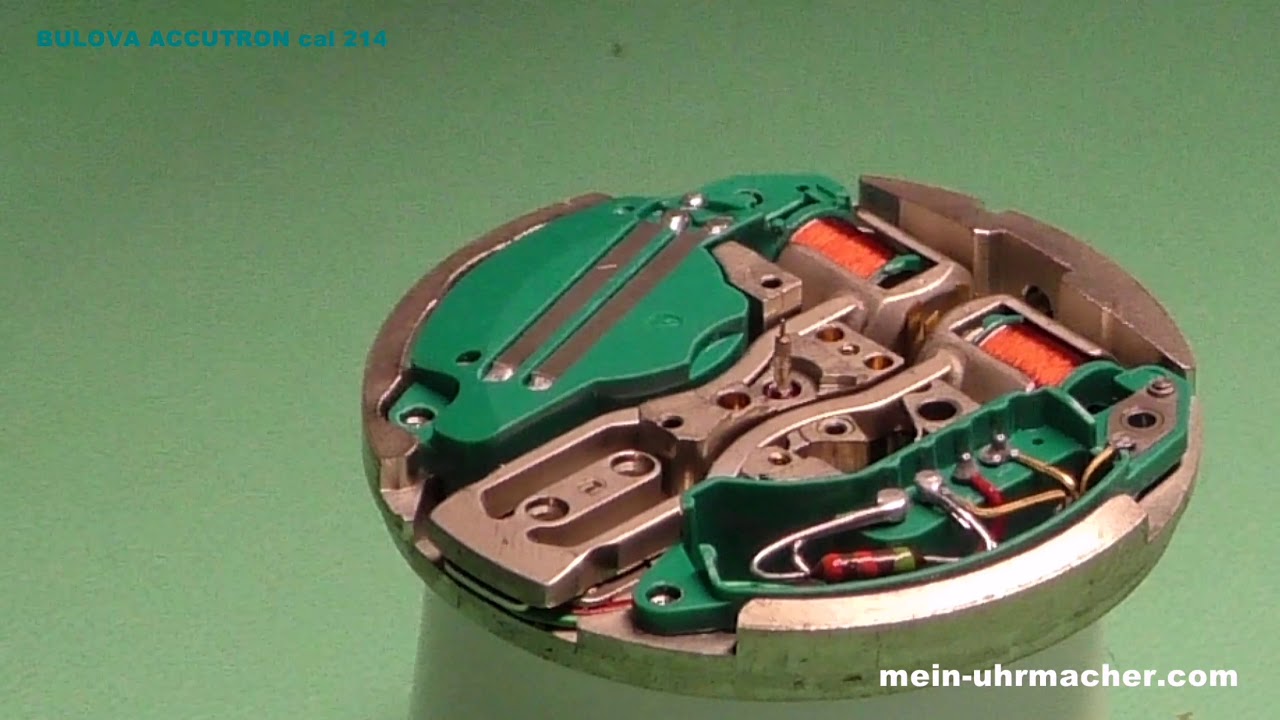 BULOVA ACCUTRON CAL 214 - SERVICE Teil 1 - Zerlegung