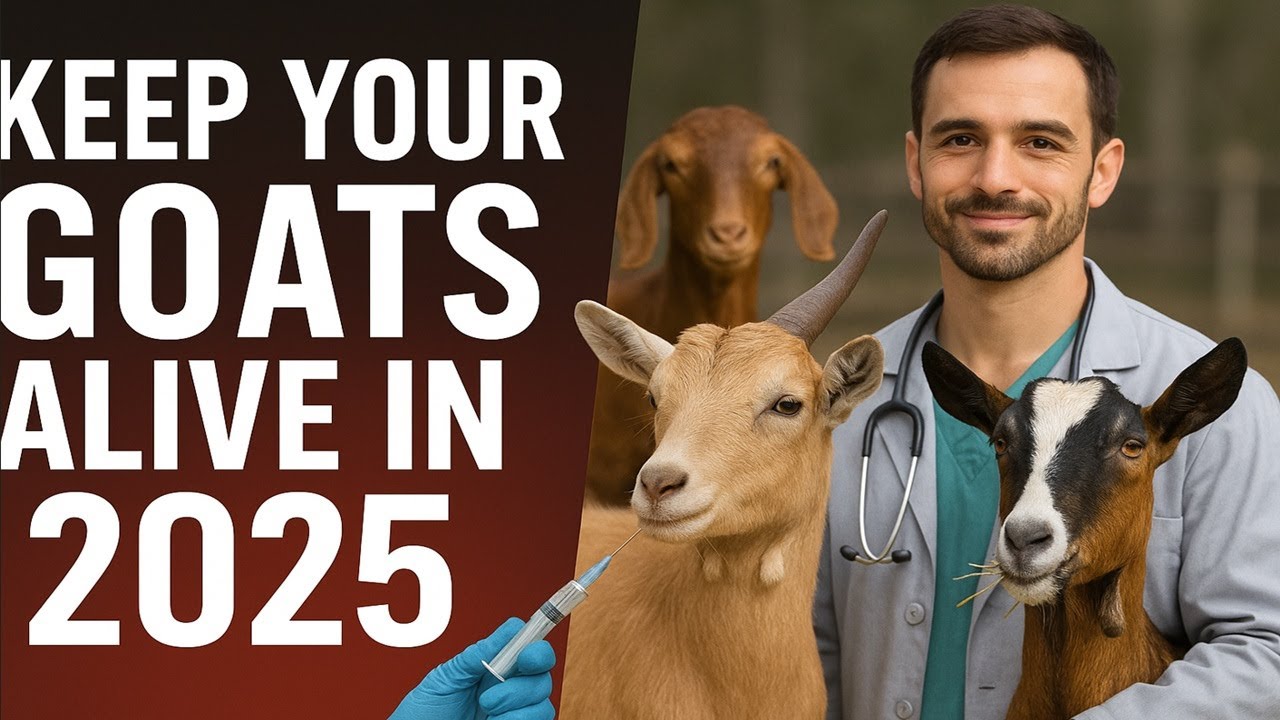 Goat Health Guide 2025: Vaccines, Vet Care & Biosecurity Tips Every Farmer Needs