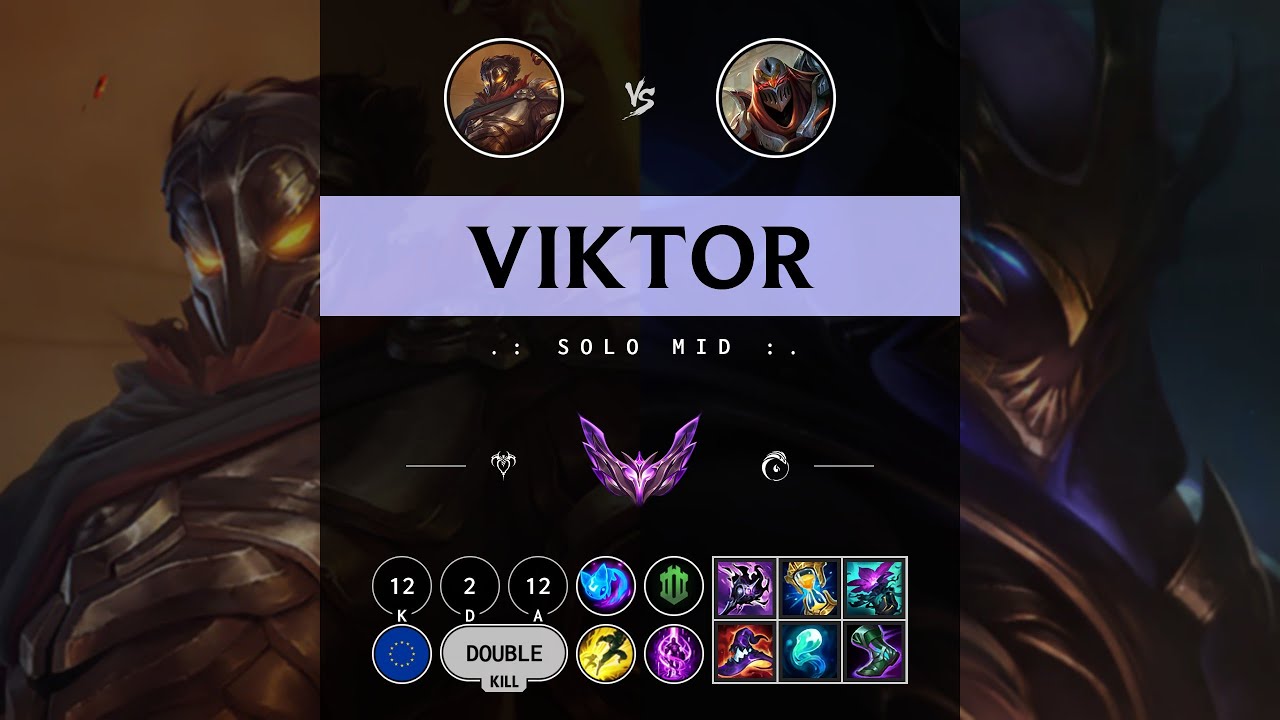 Viktor Mid vs Zed - EUW Master Patch 14.10