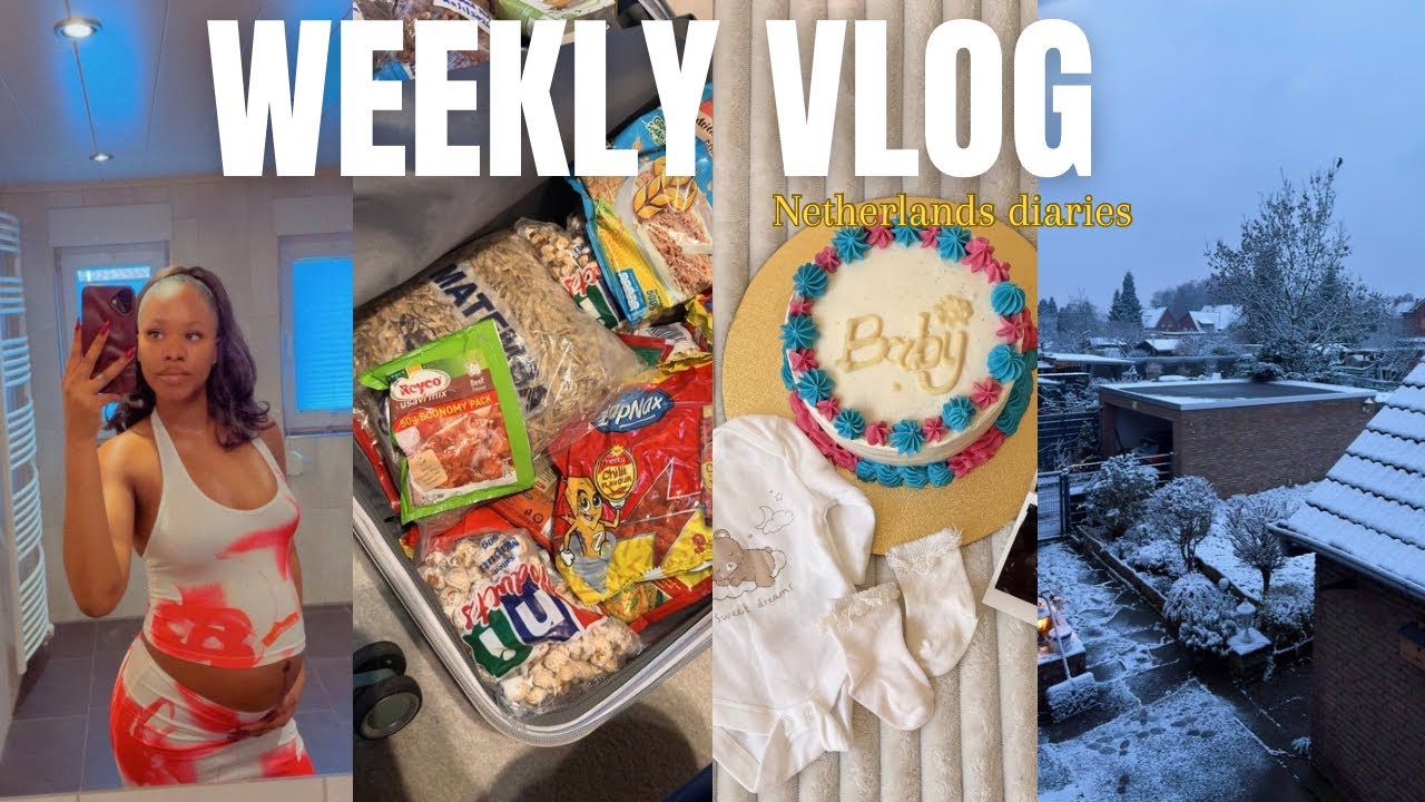 #weeklyvlog : Germany for 2weeks + got zim snacks + gender reveal & more | ZIMBABWEAN YOUTUBER 🇿🇼|