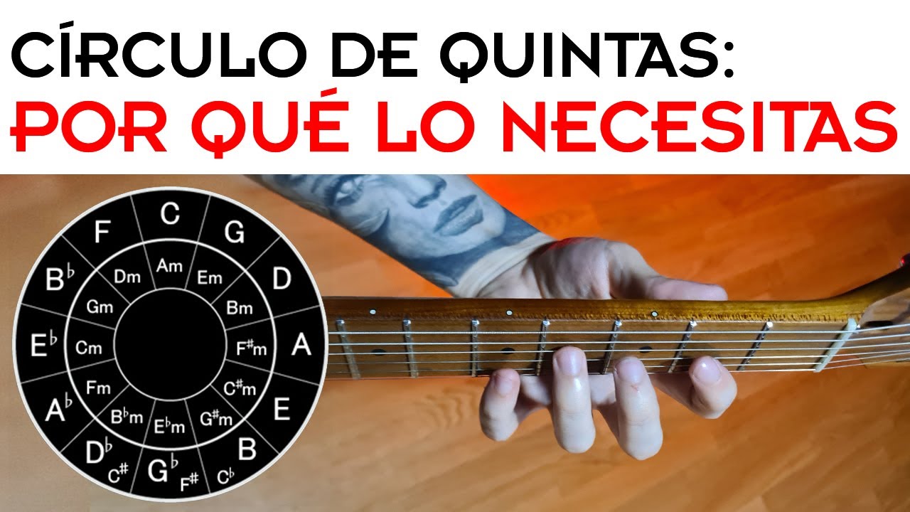 Círculo De Quintas | TRUCO GENIAL PARA ENTENDER ESCALAS Y ACORDES!
