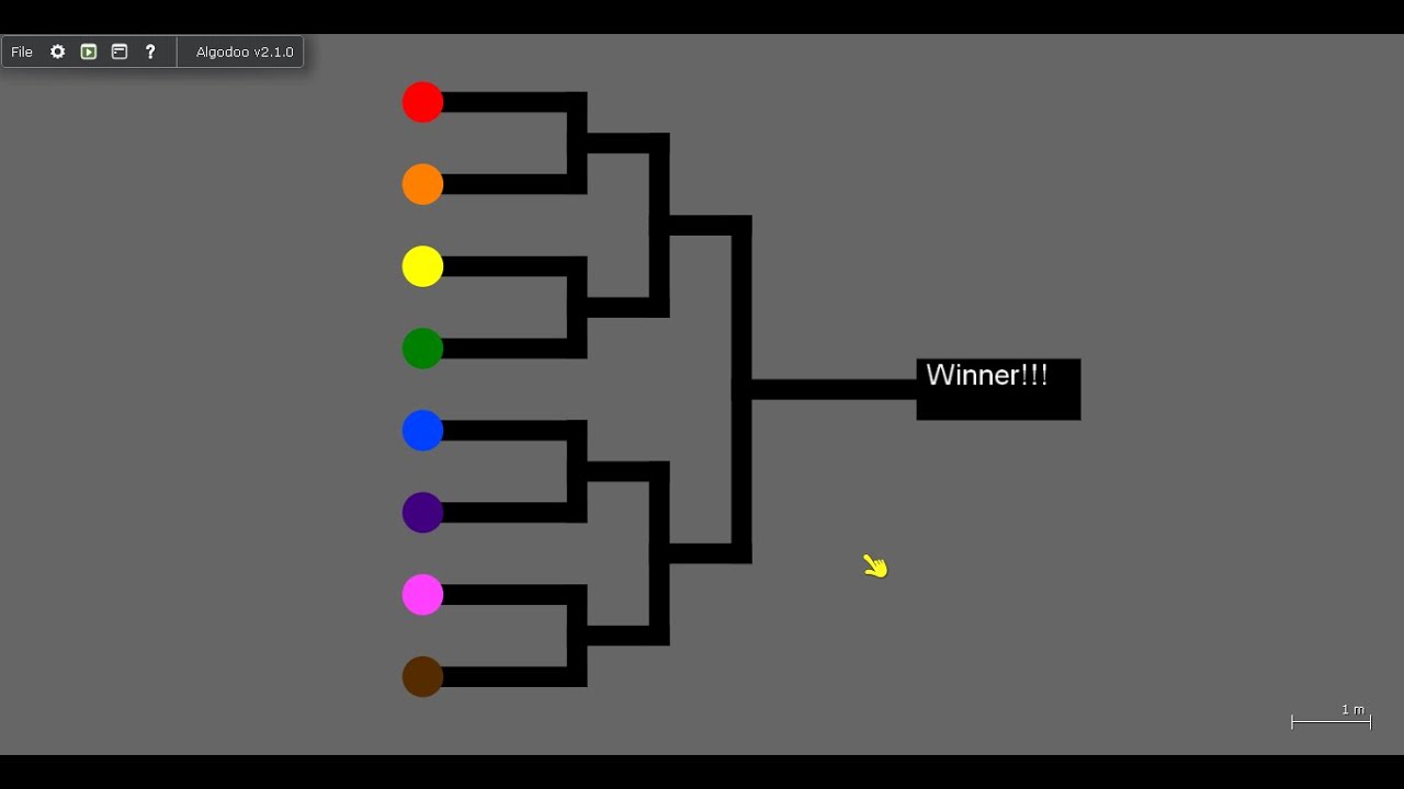 Marble Race Tournament | Game 1 | Red vs Orange