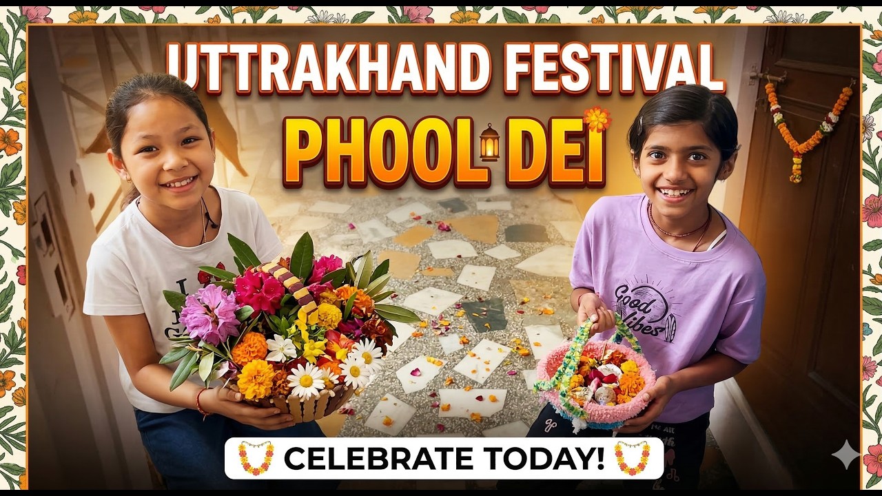 Phool Dei 2026: Uttarakhand&rsquo;s Beautiful Flower Festival! 🌸✨