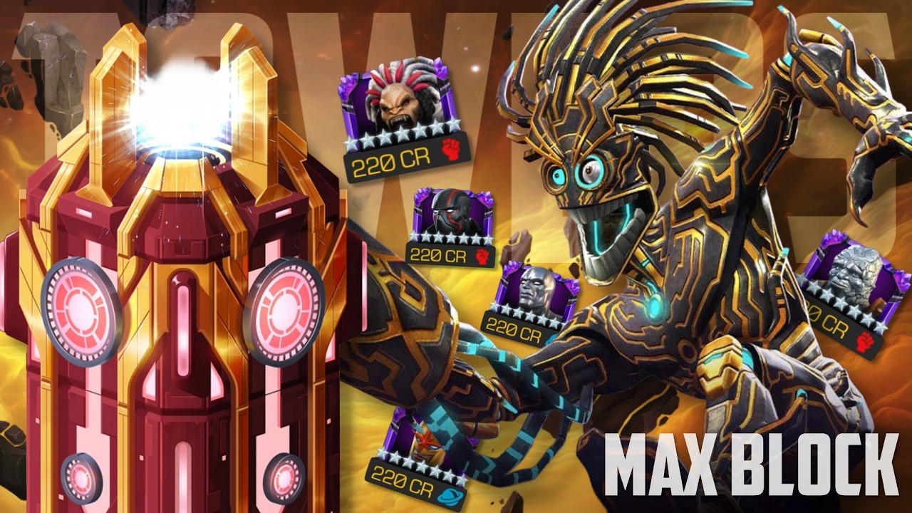 Skill and Mutant TOWERS MAXED: My Block Limit Reveal and Tips & Tricks - Marvel Contest of Champions