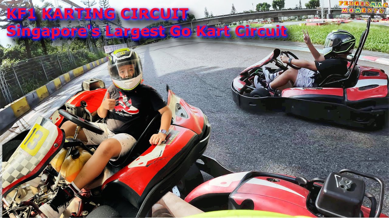 Largest Go Kart Circuit Singapore - KF1 at Kranji