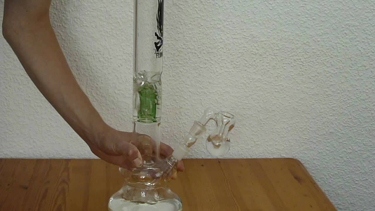 Black Leaf Prcolator Bong GPER 6