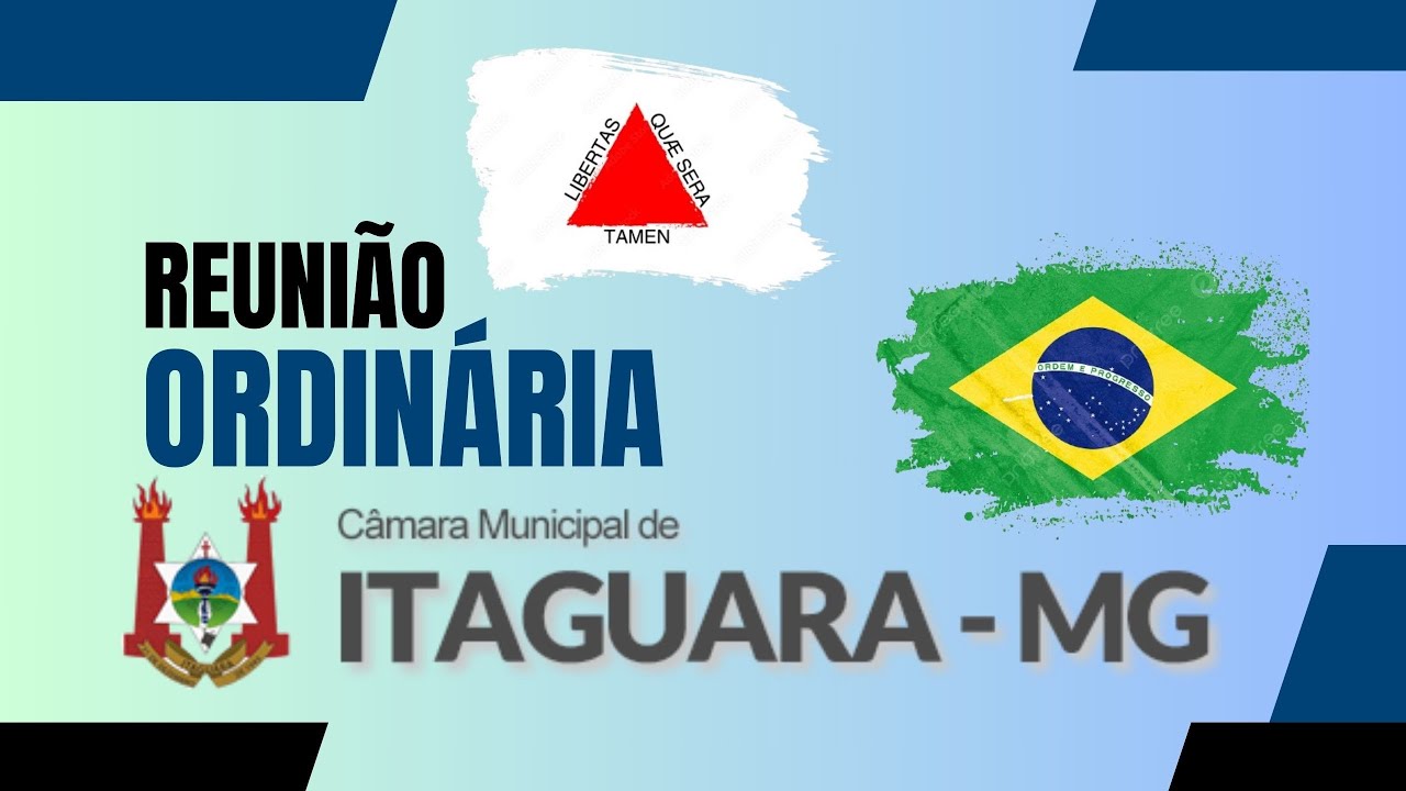 1ª REUNIÃO ORDINÁRIA DA CÂMARA MUNICIPAL DE ITAGUARA - 10/02/2026