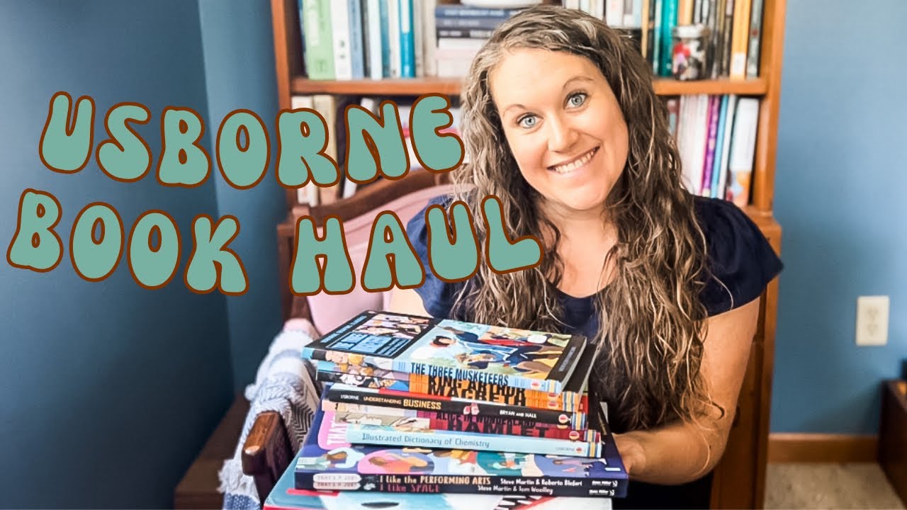 Usborne/PaperPie Book Haul | Homeschool books | literature based homeschool | book reviews