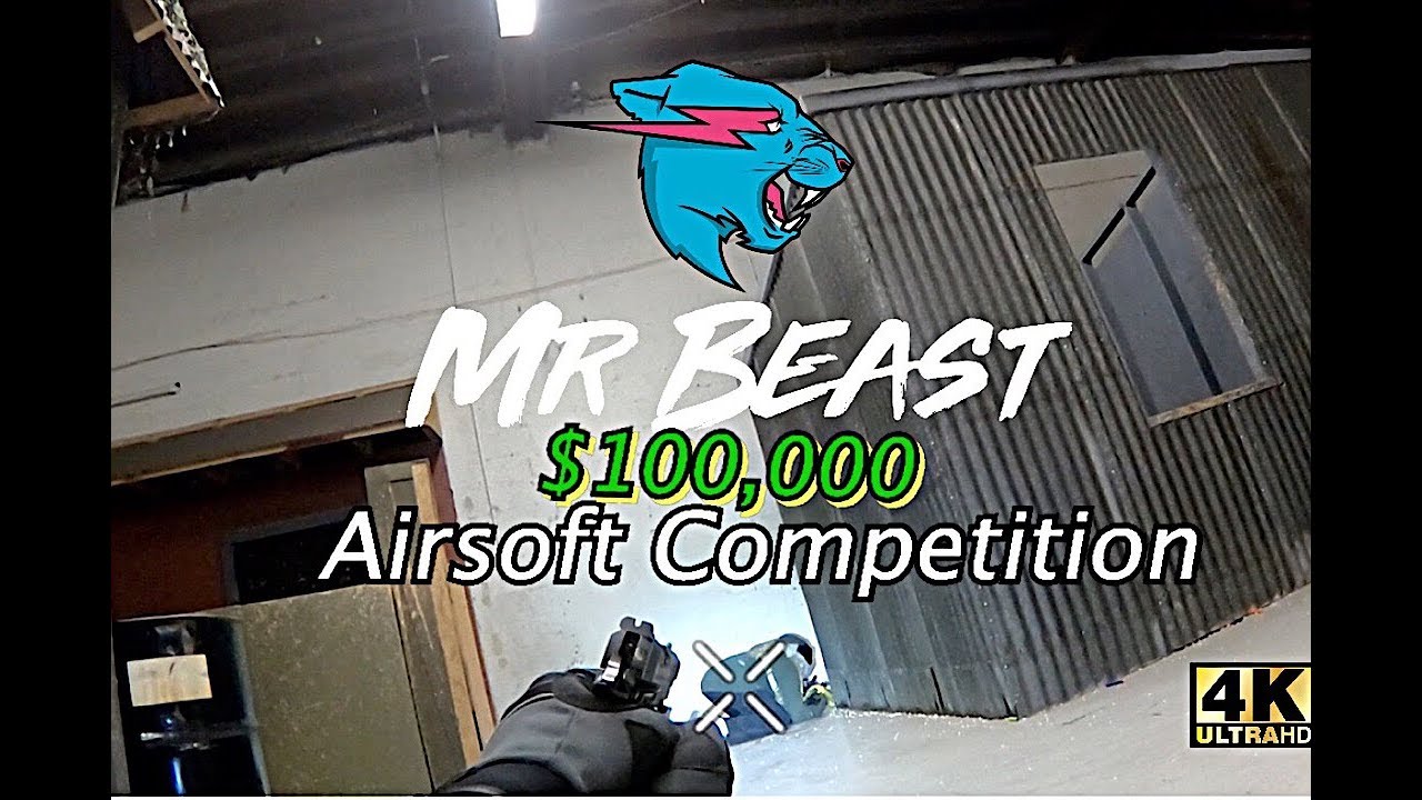 MrBeast $100,000 Airsoft Competition Official Entry Video