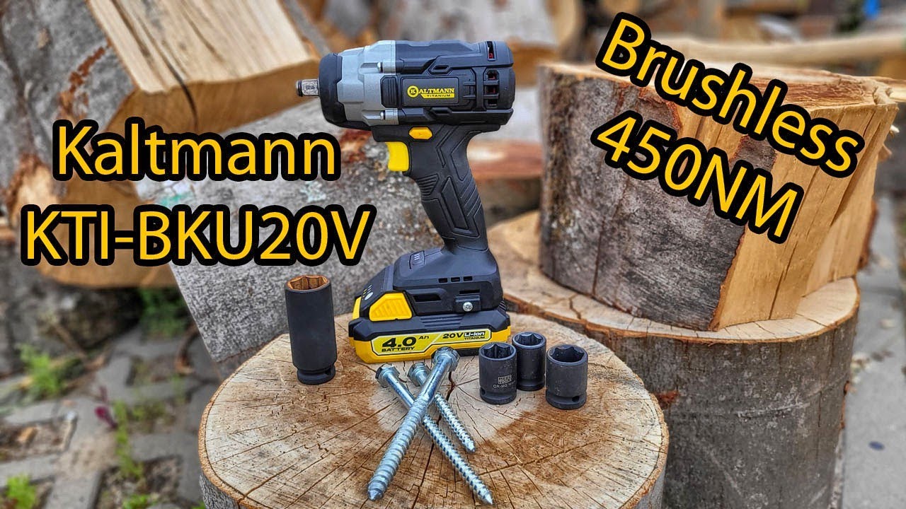 Klucz Udarowy Kaltmann Titanium 450NM KTI-BKU20V - TEST
