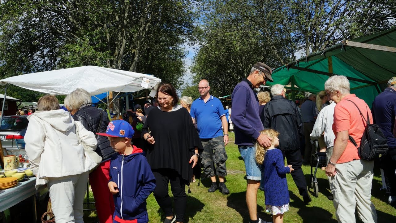 Broby Samlarmarknad den 7 aug 2016 musik Geoff Reeves