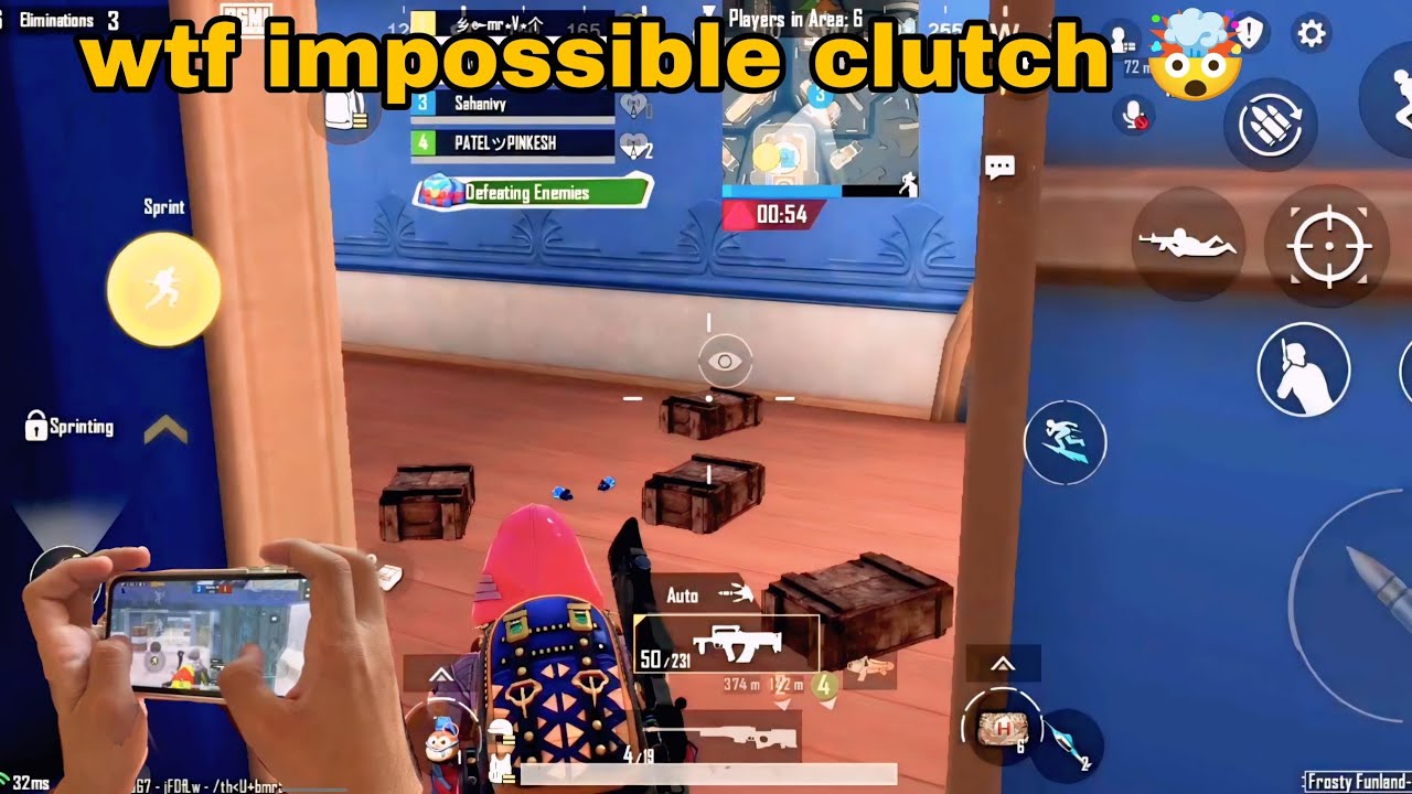 How did I survive this? 🤯 Impossible Clutch Moments | BGMI Gameplay #mobilegame 