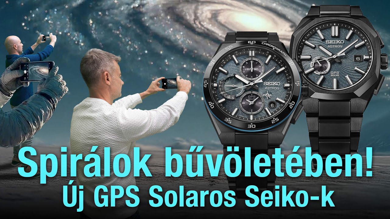 Spirálok bűvöletében! Új GPS Solaros Seiko-k - Seiko Boutique TV S06E21