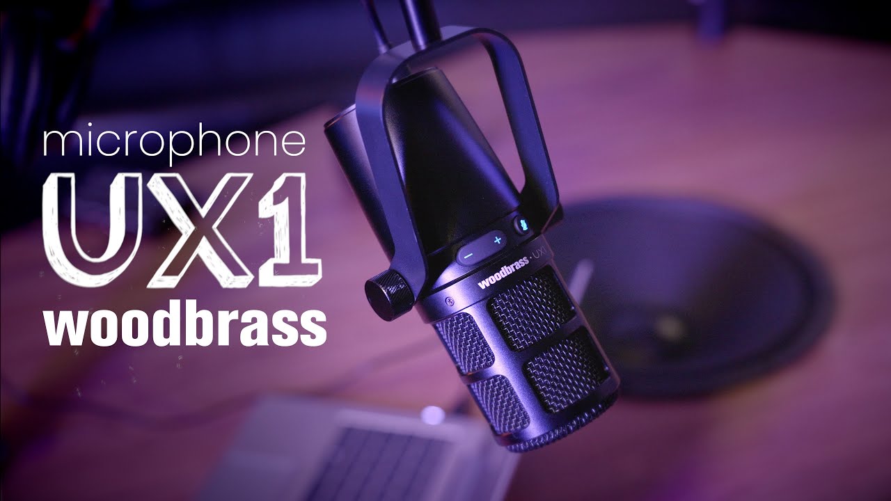 Woodbrass UX1 : Le micro podcast id&eacute;al pour les cr&eacute;ateurs !
