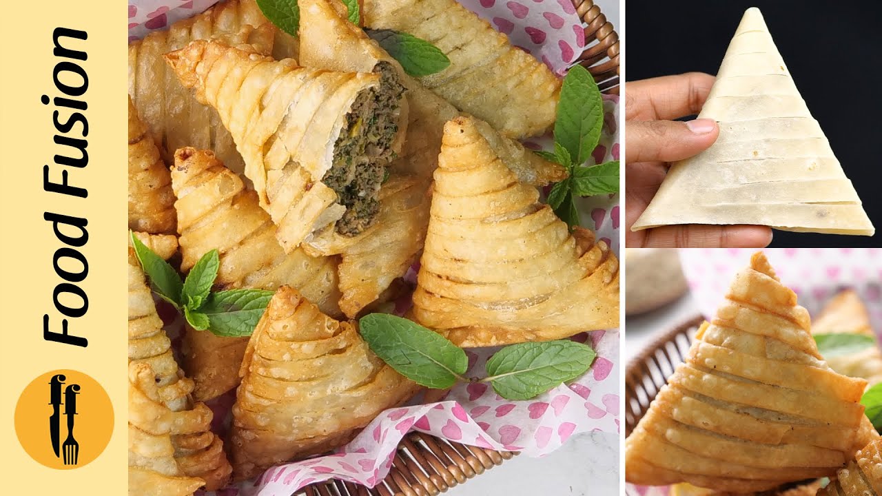 Podina Qeema Samosa Ramazan Special Recipe By Food Fusion