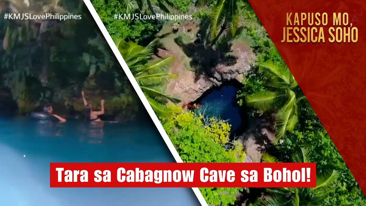 Tara sa Cabagnow Cave sa Bohol! | Kapuso Mo, Jessica Soho
