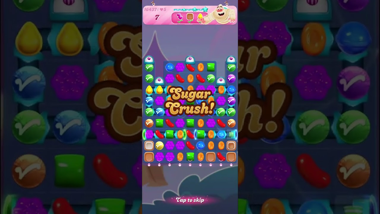 Candy Crush Saga Levels 16437 & 16438 | Full Walkthrough | Smart Strategy #candycrushtips #ccsnew