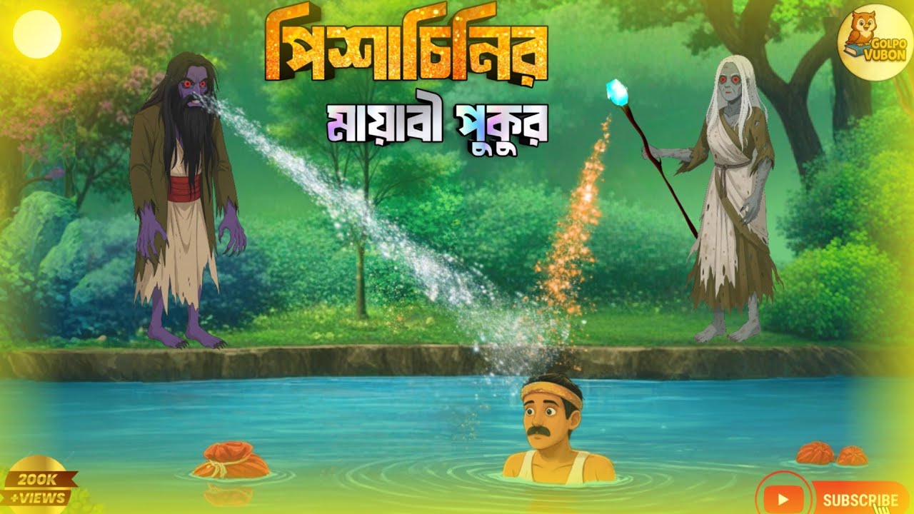 পিশাচিনীর অভিশপ্ত পুকুর | গ্রামের ভয়ংকর রহস্য