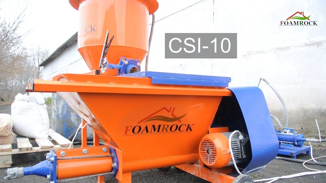 Best foam concrete machine