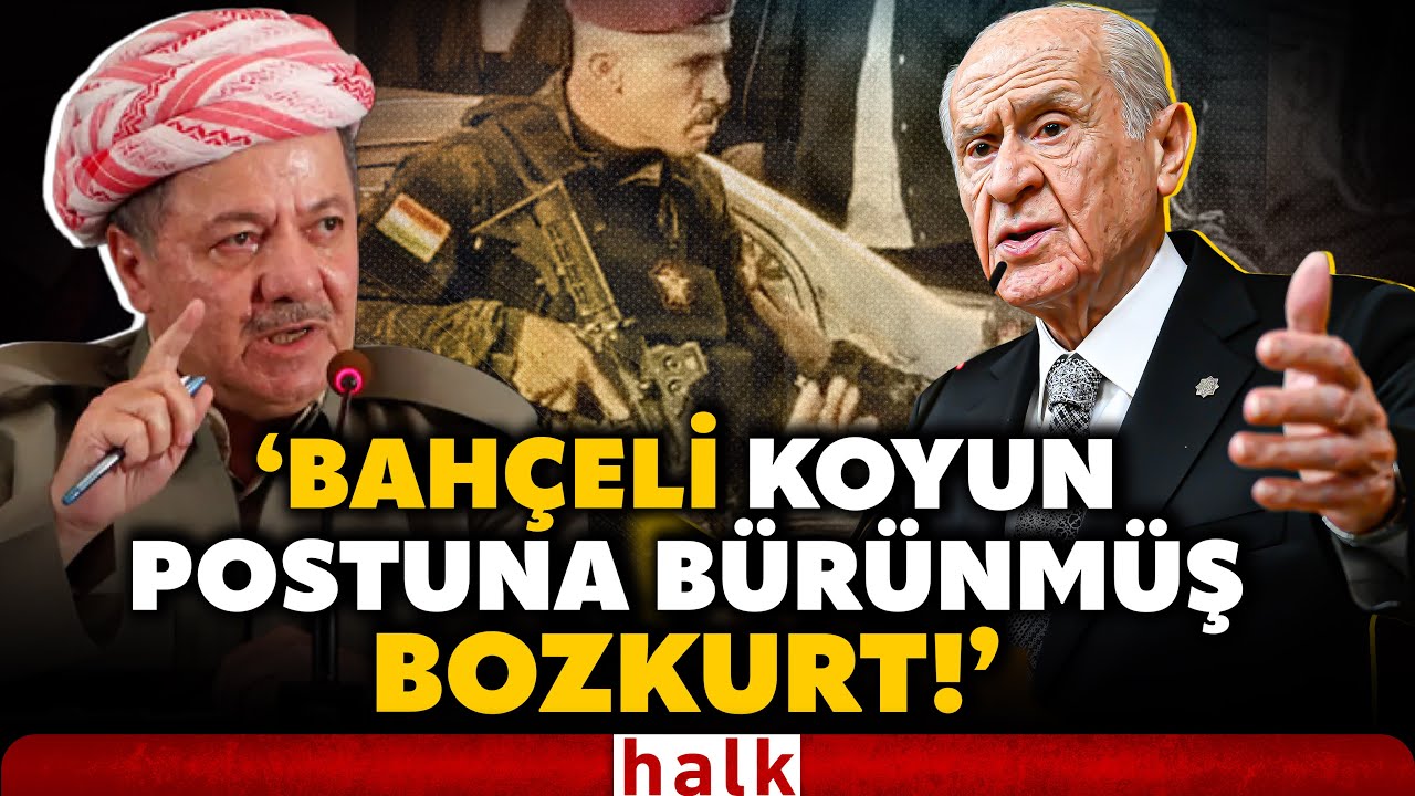 Barzani'nin ofisinden Bah&ccedil;eli'ye sert yanıt: Koyun postuna b&uuml;r&uuml;nm&uuml;ş!