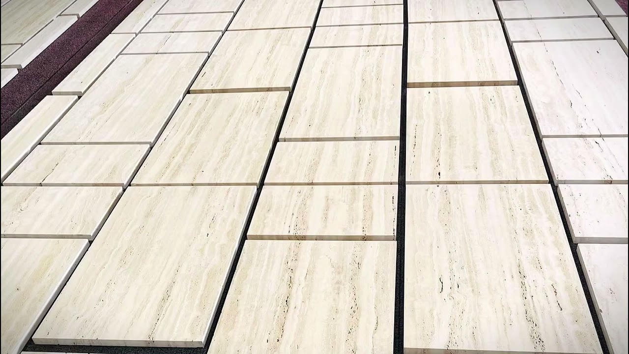 Ivory Travertine for Qatar Hotel Project From Tingida Stone