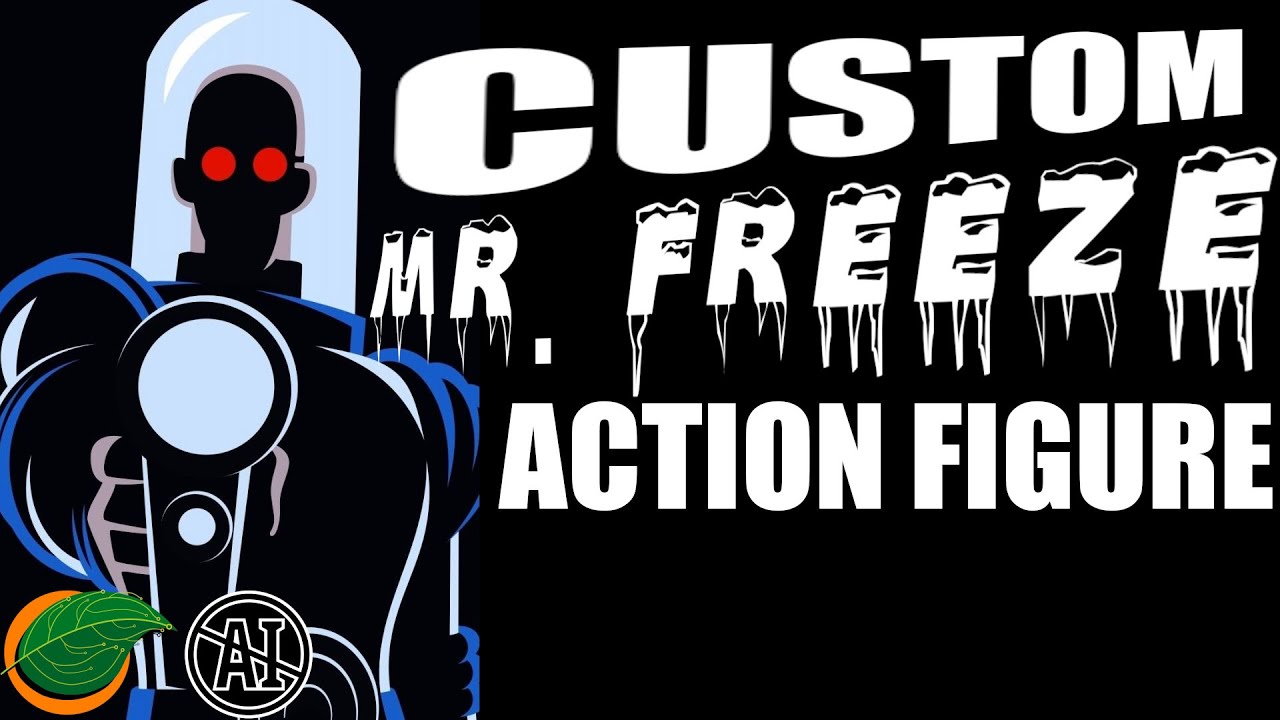 Kitbashing Toys: Mr. Freeze Custom Action Figure!