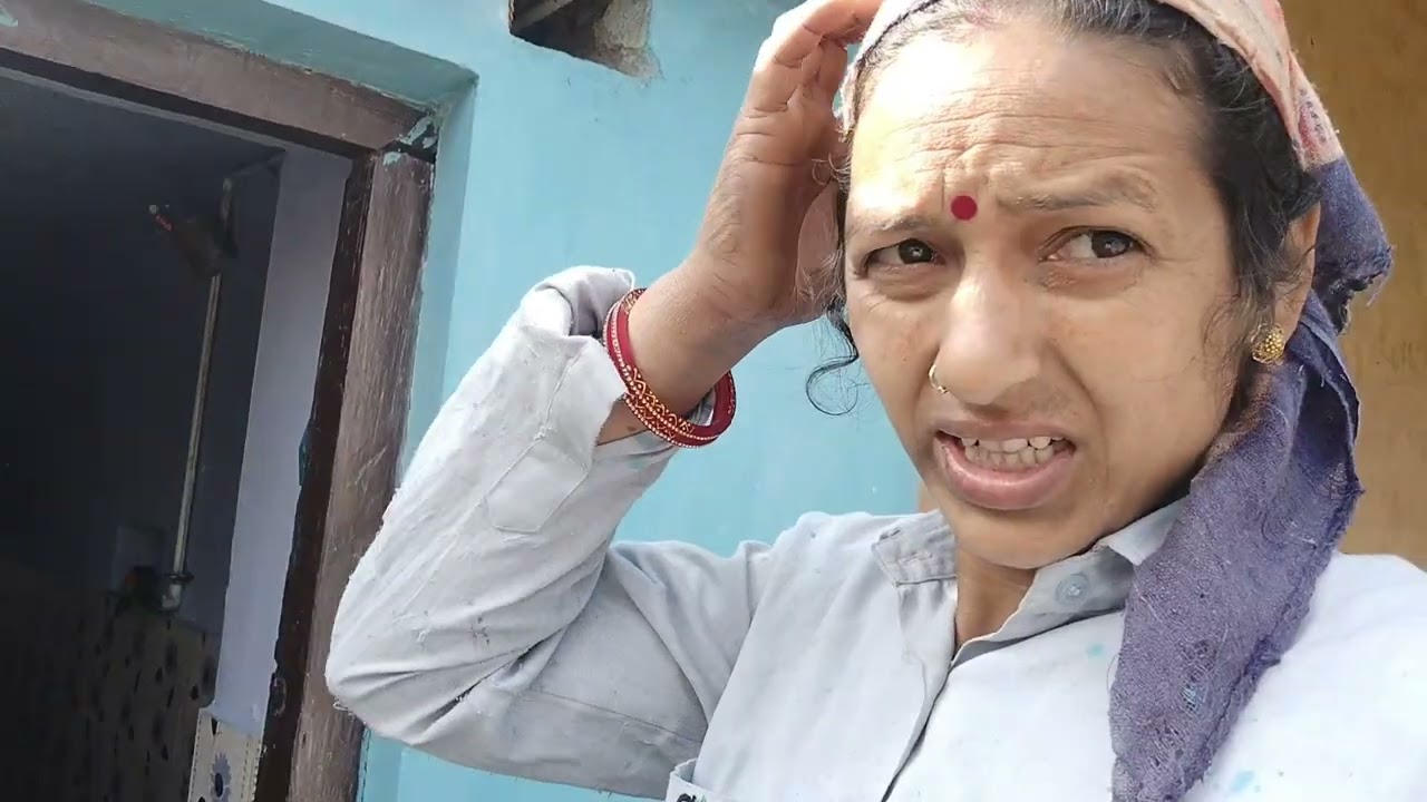 आज कल तो हो रखा है पेंटिंग  का काम ही काम 😂🙏, 💐