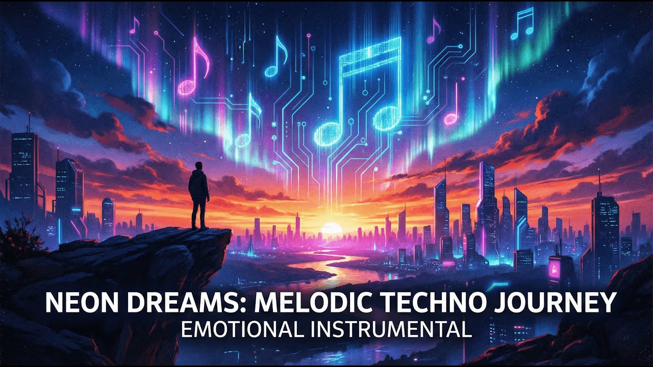🚀 Neon Dreams Melodic - Techno Journey (Deep & Emotional) 🌌✨