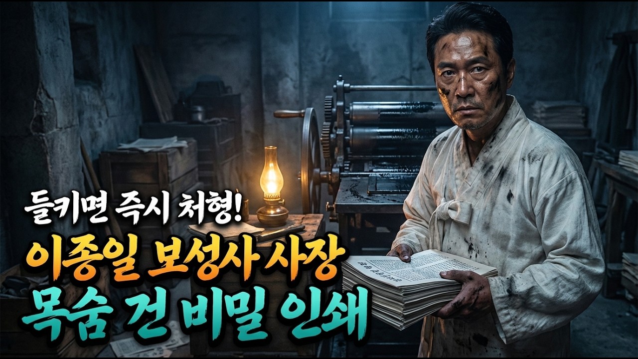 [한국사] 기차 밑바닥에 숨긴 종이 한 장, 이종일이 전국에 퍼뜨린 독립의 불씨와 배달 작전