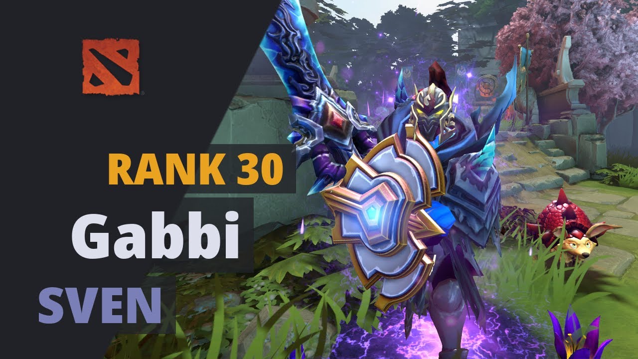 Gabbi (Rank 30) plays Sven Dota 2 Full Game