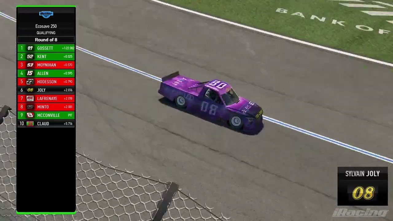 NASCAR Sim Racing League | Trucks | Season 5: Race 22 of 25 | Ecosave 250 at Charlotte Roval