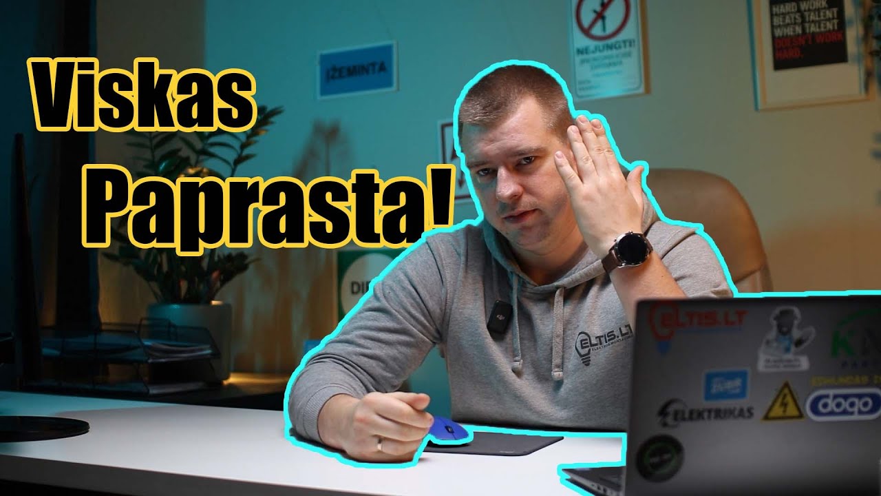Elektros darbų seka statant namą arba remontuojant butą. Eltis LT