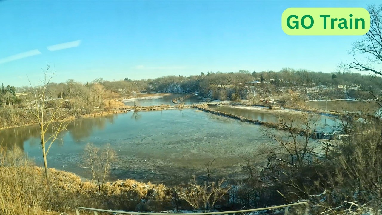 GO Train Ride From Hamilton To Burlington #GOTrain #CityPaths
