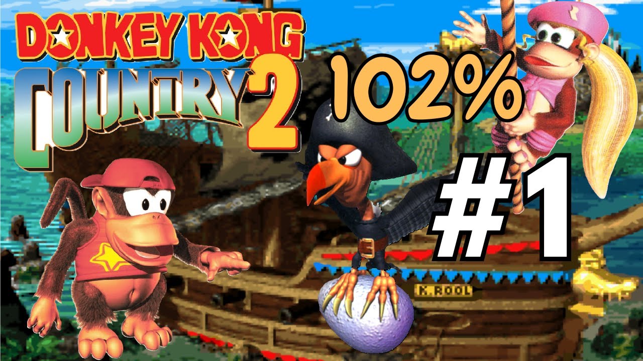 Donkey Kong Country 2 102% - #1 O Navio pirata