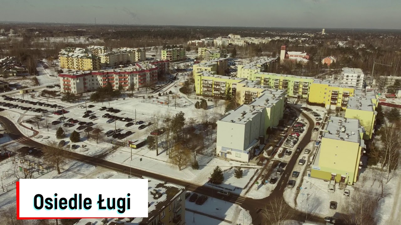 Lot dronem nad Wisłą, Jeziorem Rokola oraz osiedlem Ługi (🎬📽🎞🎮🏘🏙🏘❄)
