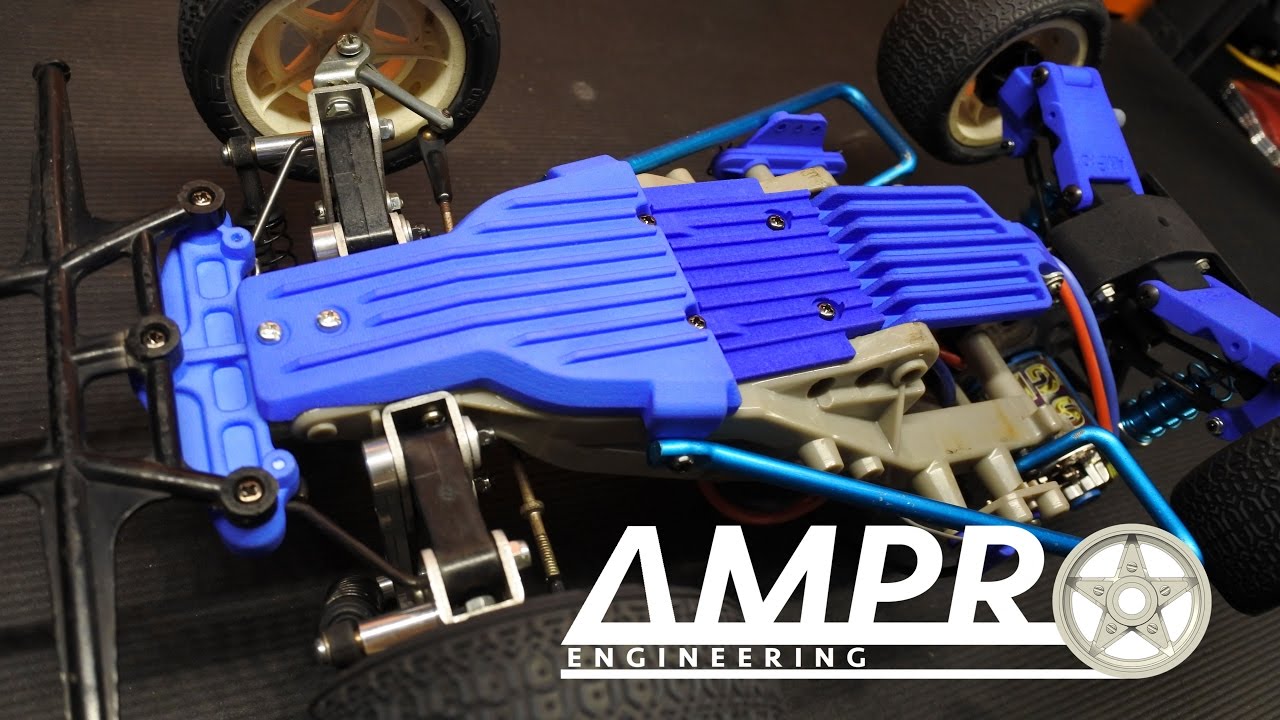 e56: Tamiya Blackfoot & ORV Front And Middle Skid Plates