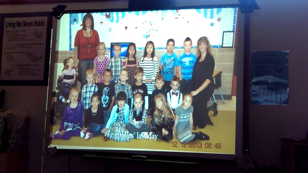 Kindergarten graduation slide show