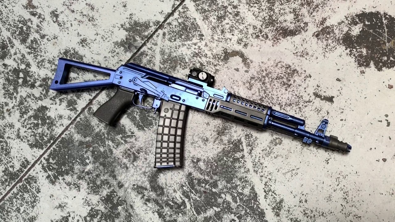 Tracyguns SLR-106FR Competition Rifle with Cobalt Gun Candy