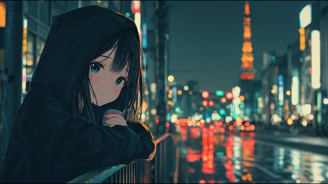 Tokyo Rainy Night Lo Fi – Cozy Chill Beats for Study, Work & Late Night Focus