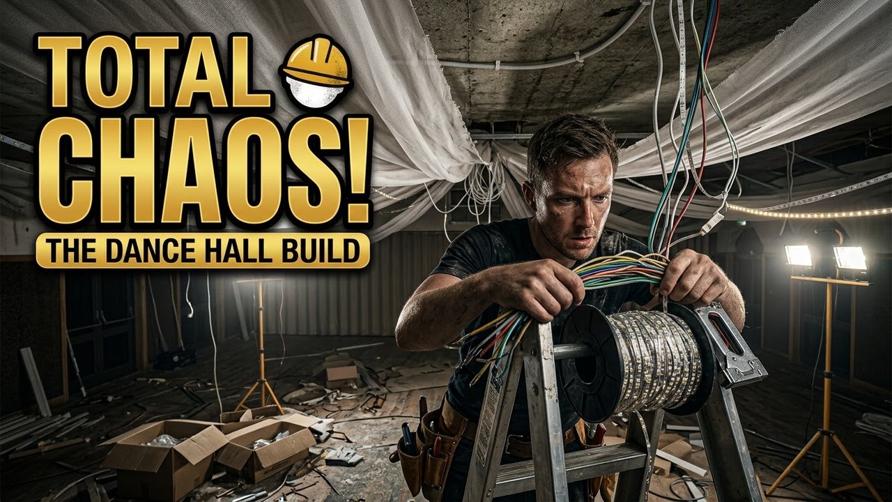 Full Dance Hall Build: Layout, Lights, and Materials