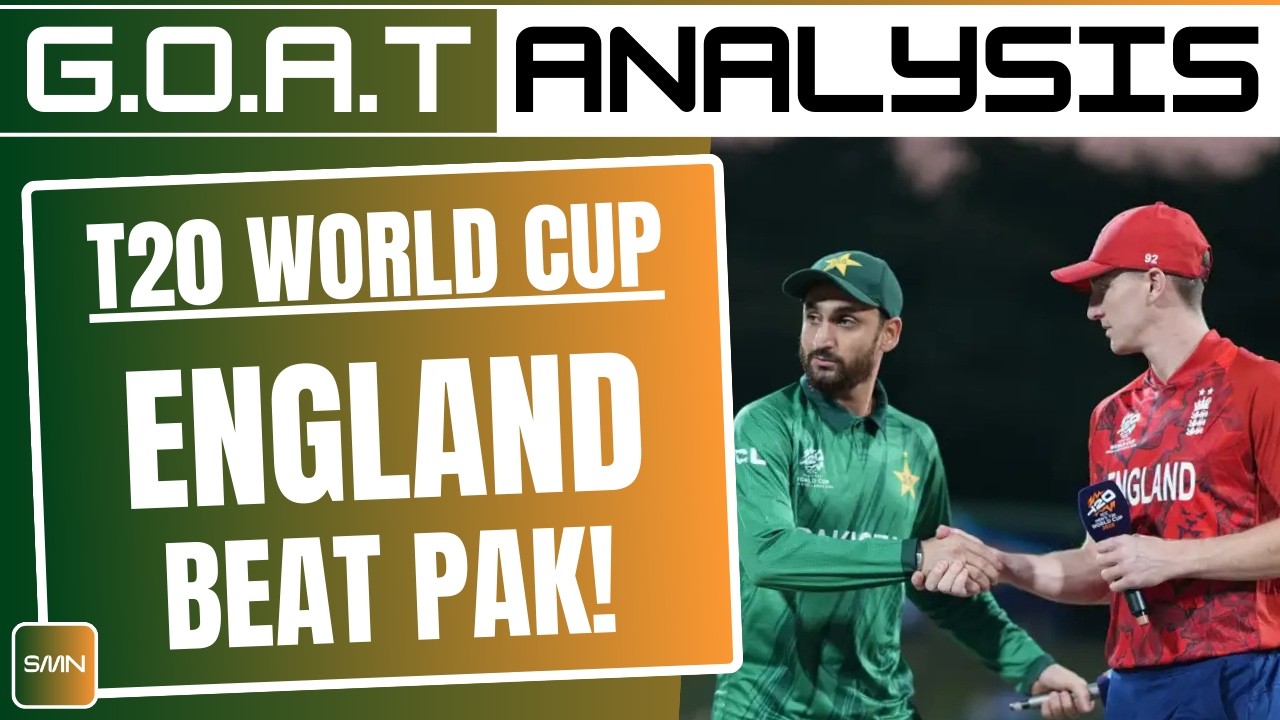 England Beat Pakistan ll T20 World Cup 2026 ll GOAT Analysis ll SMN Sports