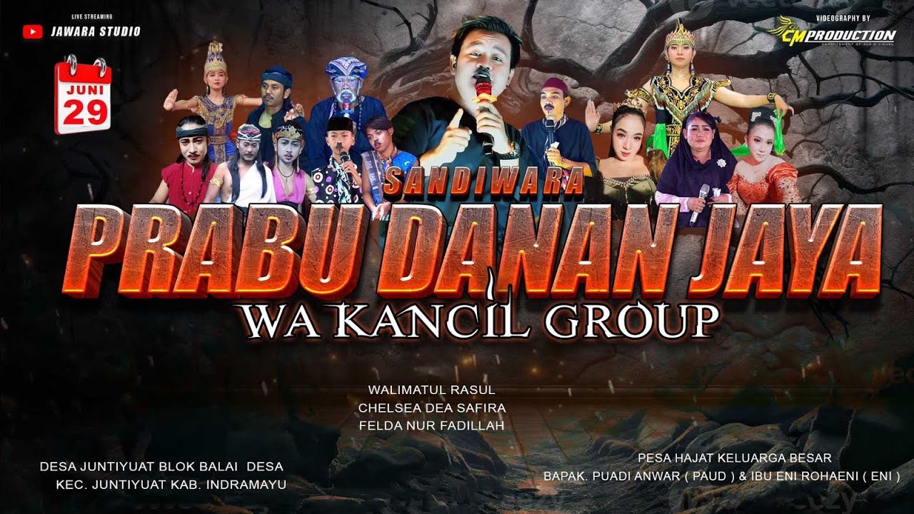 LIVE SIANG SANDIWARA PRABU DANAN JAYA 