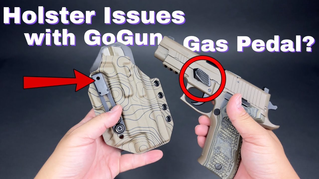 How to Adjust a Kydex Holster for your GoGun Gas Pedal